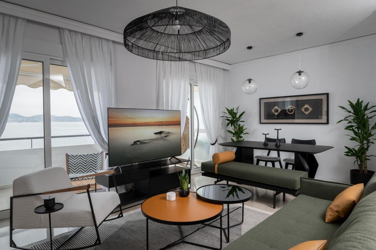 פיראוס Blue Chill Paradise Seaview Suite W/ Kingbed מראה חיצוני תמונה